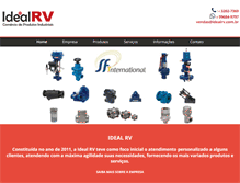 Tablet Screenshot of idealrv.com.br